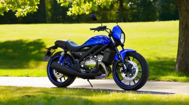 Bicicleta de diseño aerodinámico con acabado plateado