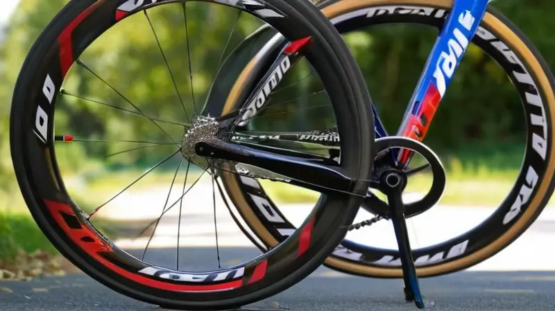 Bicicletas de carbono con colores vibrantes y detalles pulidos