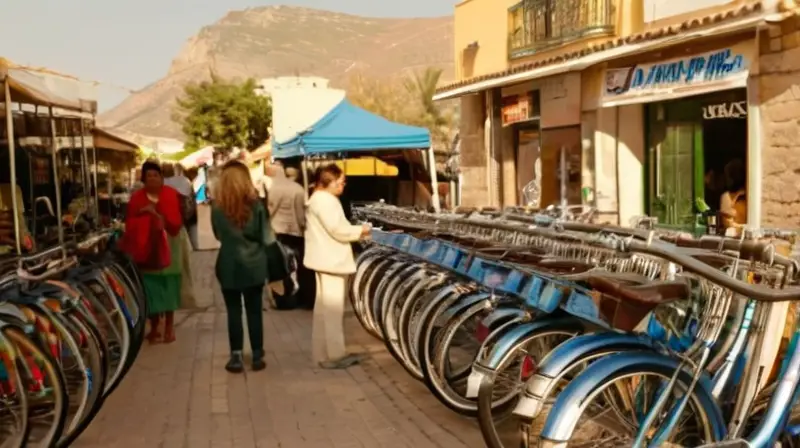 Un animado mercado al aire libre en Alicante