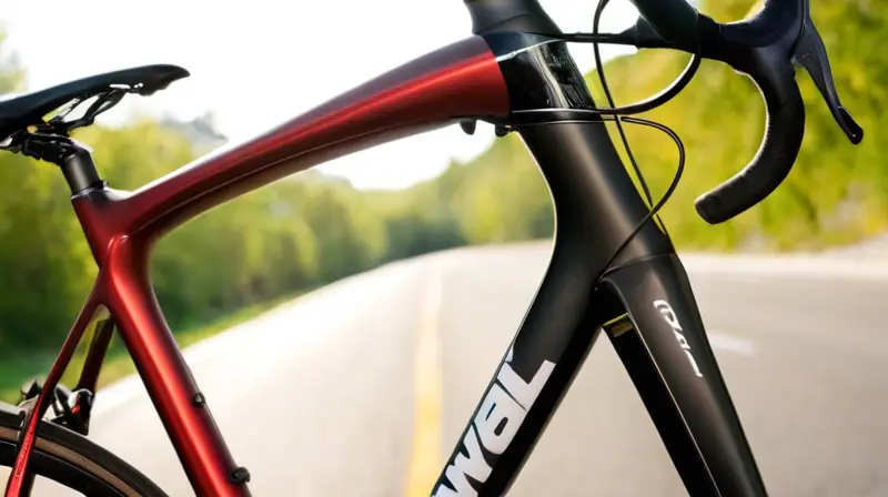 Una bicicleta de carretera Cervelo S5