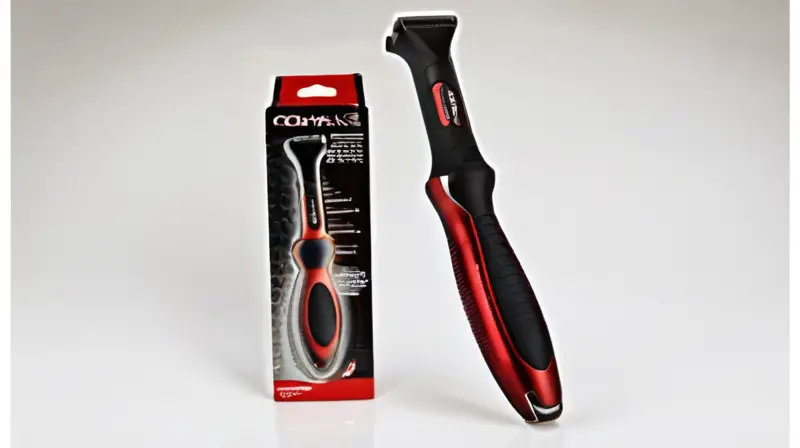 Herramienta metálica compacta y ergonómica con acabado pulido