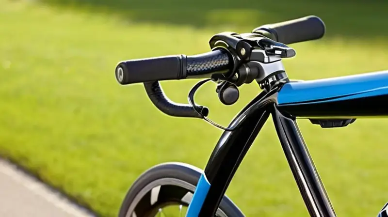 Bicicleta de carbono con diseño aerodinámico