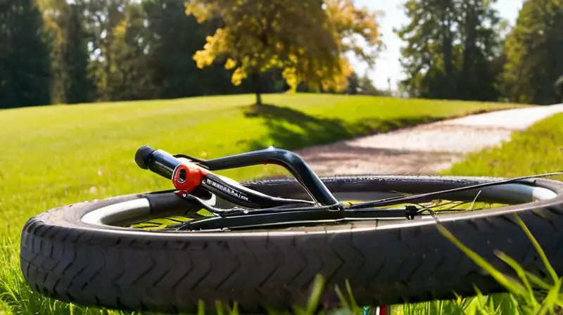 Una bicicleta de carbono negra mate con detalles rojos y componentes de precisión, en un entorno natural que invita a explorar