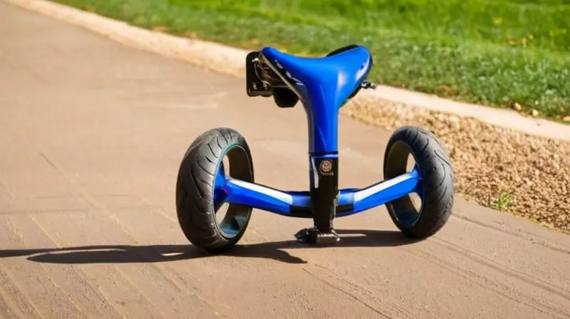 Bicicleta de marco negro mate