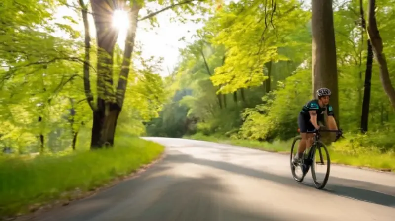 Bicicleta de gravel elegante y ligera con acabado negro mate