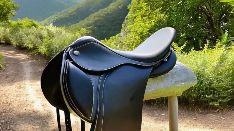 Silla de bicicleta Specialized Power Comp negra, ergonómica y bien diseñada, en un entorno natural de montaña