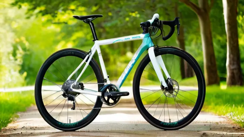Bicicleta de aluminio ligera y resistente, con diseño ergonómico, colores vibrantes y detalles cuidados, ideal para ciclistas jóvenes