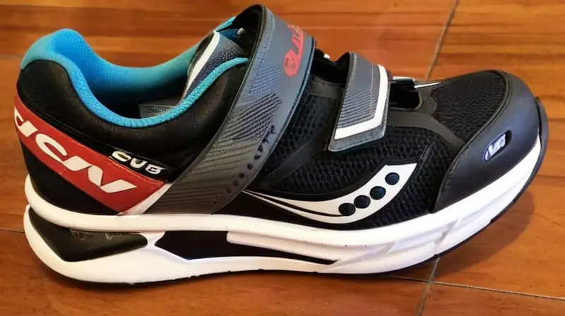 Zapatos de ciclismo negros y grises