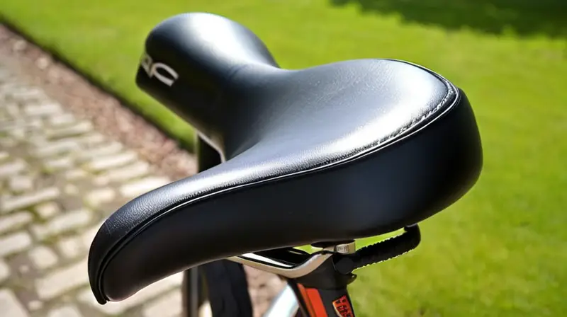 Un sillín de bicicleta ergonómico y elegante