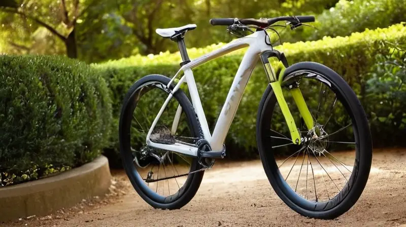 Bicicletas de alto rendimiento brillan bajo la luz suave, listas para nuevas aventuras