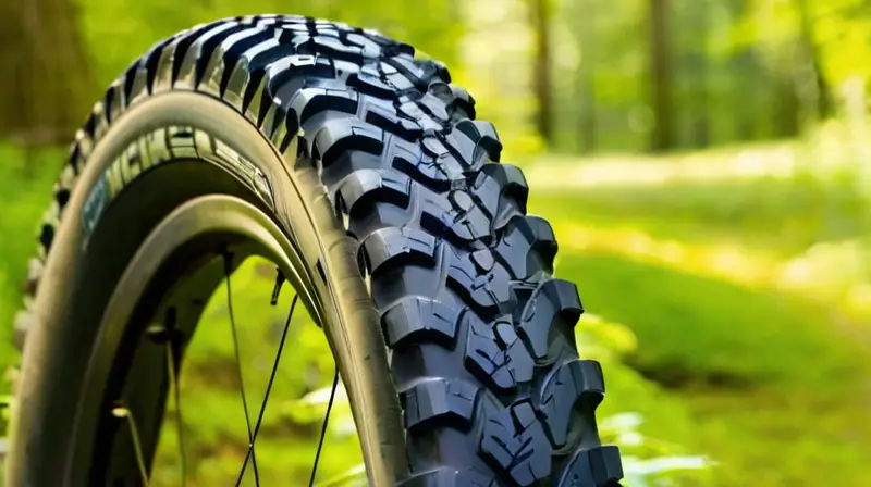 Una imagen detallada de un neumático Michelin Force XC2 de 29x2.25