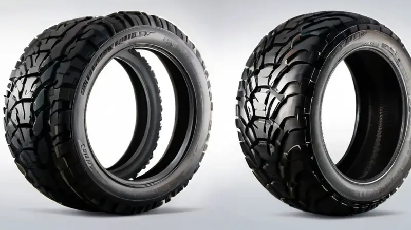 Neumático todoterreno 26x2.10 de alta calidad con diseño robusto y detalles realistas