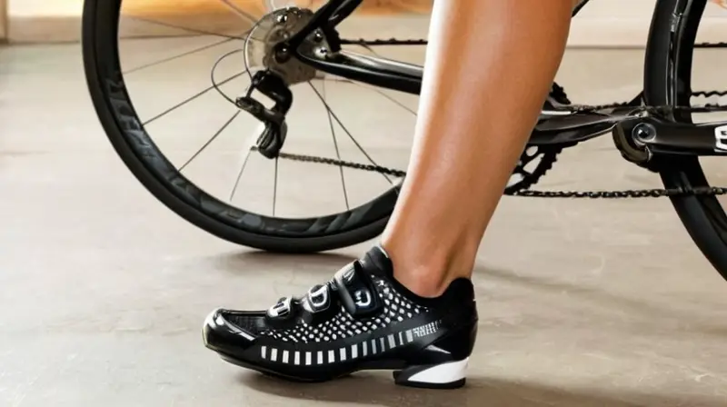Zapatillas de ciclismo con diseño aerodinámico
